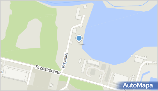 Jacht Klub AZS- jez. Dąbie, Przestrzenna, Szczecin 70-800 - Przystań jachtowa