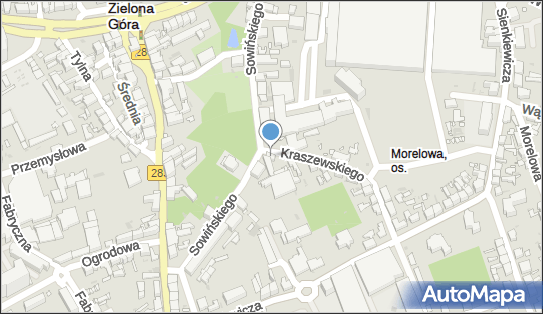 Społem, Kraszewskiego 1, Zielona Góra 65-448