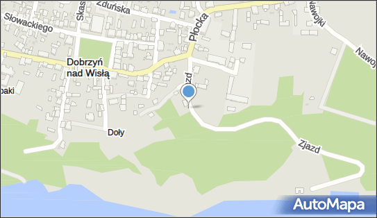 Panorama okolicy, Zjazd 2, Dobrzyń nad Wisłą 87-610 - Punkt widokowy