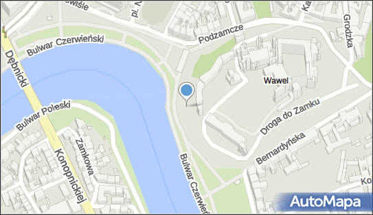 Panorama okolicy, Zamek Wawel 8, Kraków 31-001 - Punkt widokowy