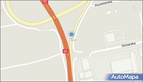 Srebrny Opel Vectra, Możliwy pomiar na całej długości S69 - Radiowóz z kamerą