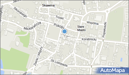 Raiffeisen POLBANK - Bankomat, Juliusza Słowackiego 2d, Skawina - Raiffeisen POLBANK - Bankomat