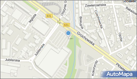 Myjnia samochodowa Ręczna, DW 631 x DW 637, Grochowska, Warszawa - Ręczna - Myjnia samochodowa