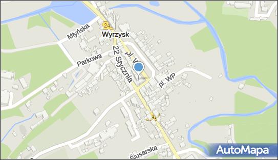 Restauracja, pl. Wojska Polskiego 2, Wyrzysk - Restauracja