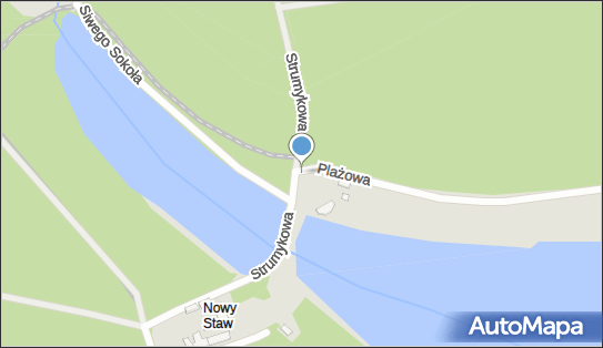 Trasa dookoła Zbiornika Piaski-Szczygliczka, Plażowa 63-400 - Rolki