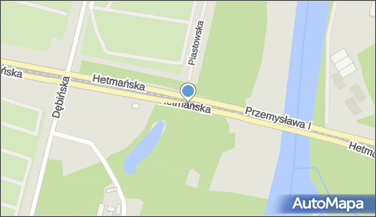 Grunwald, Hetmańska433196, Poznań 60-218, 60-219, 61-493, 61-513 - Rowery - Trasa, Ścieżka