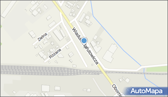 Jeżyce, Obornicka 14a, Suchy Las 62-002 - Rowery - Trasa, Ścieżka