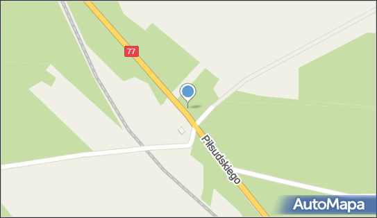 Ścieżka rowerowa, Ścieżka rowerowa przy DK 77, Leżajsk - Rowery - Trasa, Ścieżka