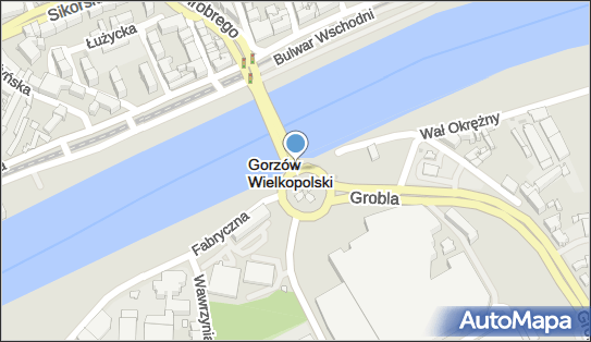 ścieżka, Rondo św. Jerzego, Gorzów Wielkopolski 66-400 - Rowery - Trasa, Ścieżka