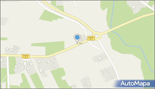 Trasa, Ścieżka Rowery, DW 727, Edwardów - Rowery - Trasa, Ścieżka