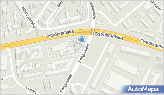 Trasa, Ścieżka Rowery, Poligonowa, Warszawa 04-051 - Rowery - Trasa, Ścieżka