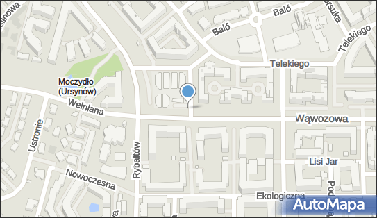 Trasa, Ścieżka Rowery, Wąwozowa, Warszawa 02-796 - Rowery - Trasa, Ścieżka