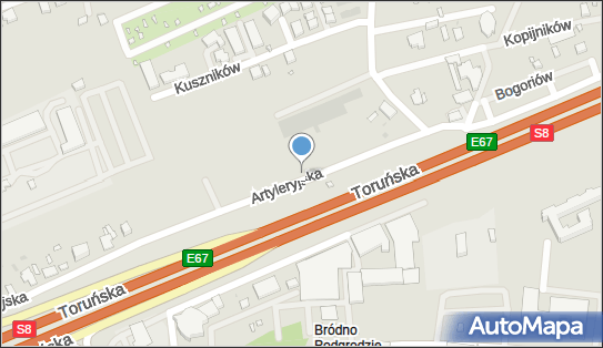 Trasa, Ścieżka Rowery, Artyleryjska, Warszawa 03-276 - Rowery - Trasa, Ścieżka