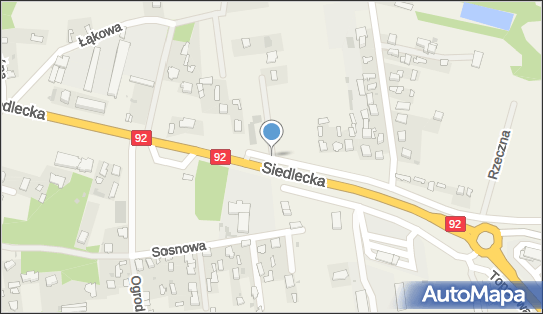 Trasa, Ścieżka Rowery, Ekielskiego Aleksandra, kpt., Nowe Iganie 08-103 - Rowery - Trasa, Ścieżka