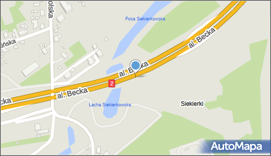 Trasa, Ścieżka Rowery, Aleja Becka JózefaE302, Warszawa 00-703 - Rowery - Trasa, Ścieżka