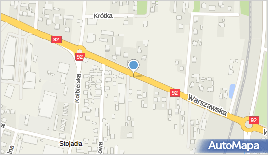 Trasa, Ścieżka Rowery, Warszawska, Stojadła 05-300 - Rowery - Trasa, Ścieżka