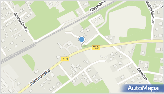 Trasa, Ścieżka Rowery, Jaktorowska 57, Żyrardów 96-300 - Rowery - Trasa, Ścieżka