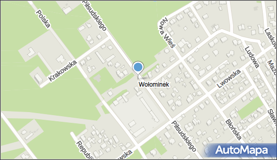 Trasa, Ścieżka Rowery, Piłsudskiego Józefa, marsz., Wołomin 05-200 - Rowery - Trasa, Ścieżka