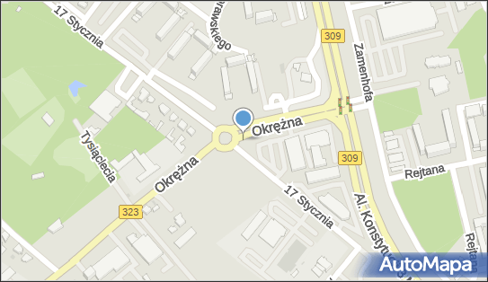 Trasa, Ścieżka Rowery, Okrężna323, Leszno 64-100 - Rowery - Trasa, Ścieżka