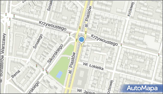 Trasa, Ścieżka Rowery, Aleja Piastów, Szczecin - Rowery - Trasa, Ścieżka