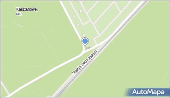 Trasa, Ścieżka Rowery, Stacja PKP Załom, Szczecin 70-895 - Rowery - Trasa, Ścieżka