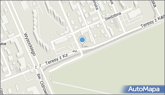 Trasa, Ścieżka Rowery, Matki Teresy z Kalkuty, Warszawa 03-315 - Rowery - Trasa, Ścieżka