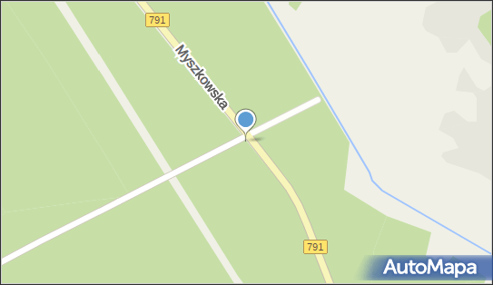 Trasa, Ścieżka Rowery, DW 791, Postęp - Rowery - Trasa, Ścieżka