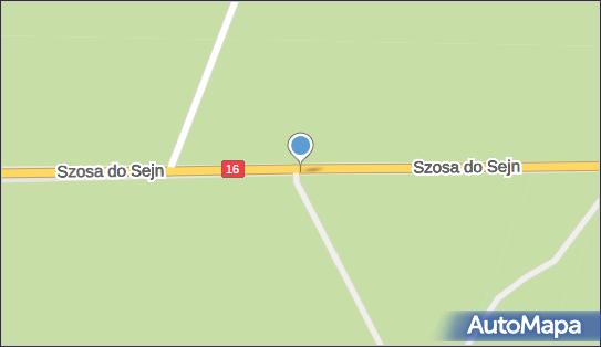 Trasa, Ścieżka Rowery, DK 16, Augustów - Rowery - Trasa, Ścieżka