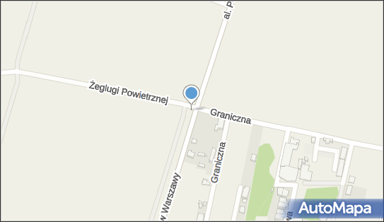 Trasa, Ścieżka Rowery, Aleja Powstańców Warszawy, Reguły 05-816 - Rowery - Trasa, Ścieżka