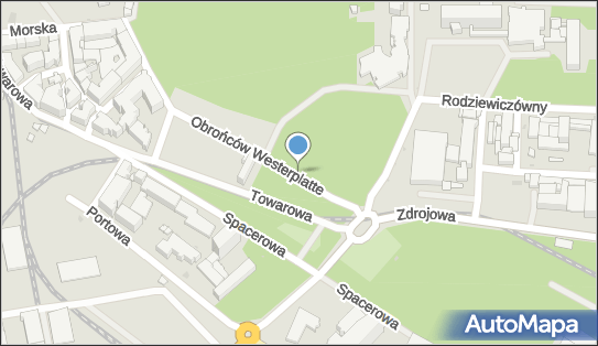 Trasa, Ścieżka Rowery, Obrońców Westerplatte 39, Kołobrzeg 78-100 - Rowery - Trasa, Ścieżka