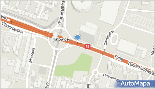 Trasa, Ścieżka Rowery, Aleja Walentego Roździeńskiego, Katowice - Rowery - Trasa, Ścieżka
