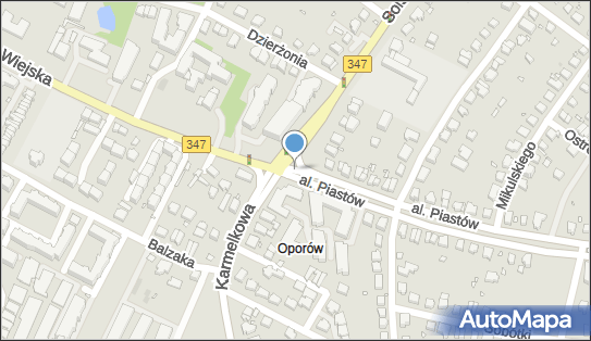 Trasa, Ścieżka Rowery, Aleja Piastów cała, Wrocław - Rowery - Trasa, Ścieżka
