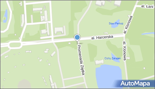 Trasa, Ścieżka Rowery, Promenada Ziętka Jerzego, gen., Chorzów 41-516 - Rowery - Trasa, Ścieżka