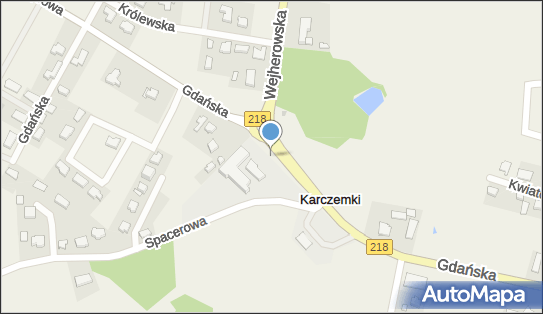 Trasa, Ścieżka Rowery, Gdańska218, Karczemki 80-209 - Rowery - Trasa, Ścieżka