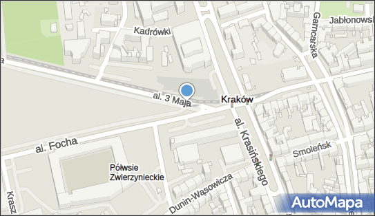 Wavelo - Krakowskie Rowery Miejskie, Aleja marsz. Ferdynanda Focha - Rowery - Wypożyczalnia
