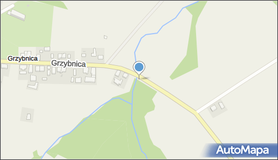 1,1 km, Grzybnica, Grzybnica 76-021 - Ryzyko kolizji ze zwierzętami