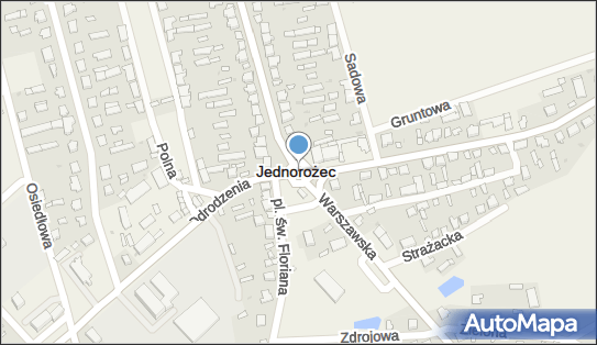 Rzeźba, forma przestrzenna, Plac św. Floriana 1, Jednorożec 06-323 - Rzeźba, forma przestrzenna