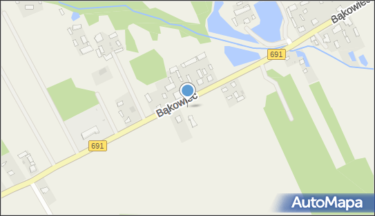 Kaplica, DW 691, Bąkowiec - Rzymskokatolicki - Kościół