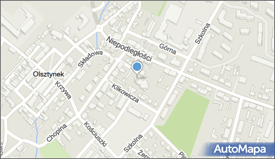 Kościół Rzymskokatolicki, ul. Chopina 7, Olsztynek 11-015 - Rzymskokatolicki - Kościół, numer telefonu