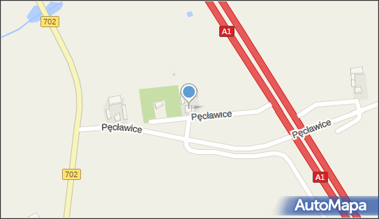 Matki Bożej Łaskawej, Pęcławice 6, Pęcławice 99-120 - Rzymskokatolicki - Kościół