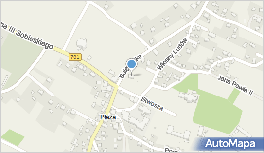 Podwyższenia Krzyża Świętego - stary, Bolęcińska 1, Płaza 32-552 - Rzymskokatolicki - Kościół, numer telefonu