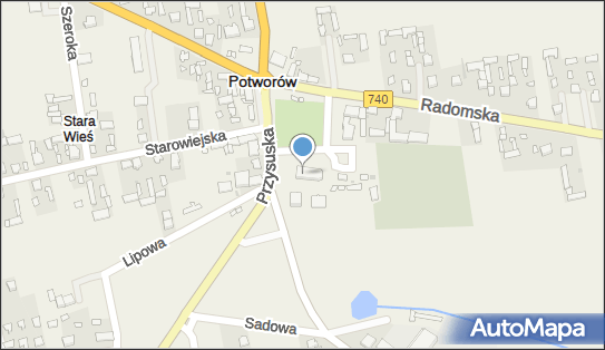 św. Doroty, Szkolna 1, Potworów 26-414 - Rzymskokatolicki - Kościół, numer telefonu
