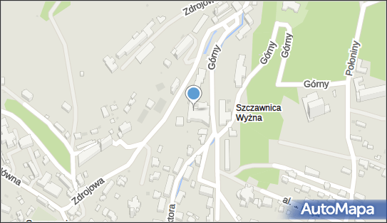 Uzdrowisko Szczawnica, dawny Zakład Przyrodoleczniczy, Szczawnica 34-460 - Sanatorium