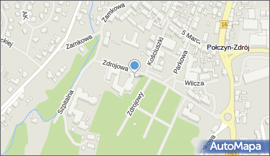 Zakład Lecznictwa Uzdrowiskowego Irena, Zdrojowa 5, Połczyn-Zdrój 78-320 - Sanatorium, numer telefonu