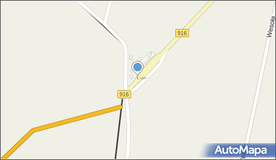 Schengen, DW916, Trulleya 41, Pietraszyn PL / Sudice CZ 47-470 - Schengen