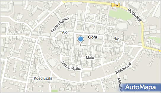 góra wschowa 56 200 mapa Bank Spółdzielczy we Wschowie, Plac Bolesława Chrobrego 7, Góra 56 