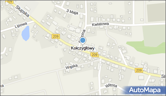 Pawilon handlowy, Słupska 43, Kołczygłowy 77-140 - Sklep