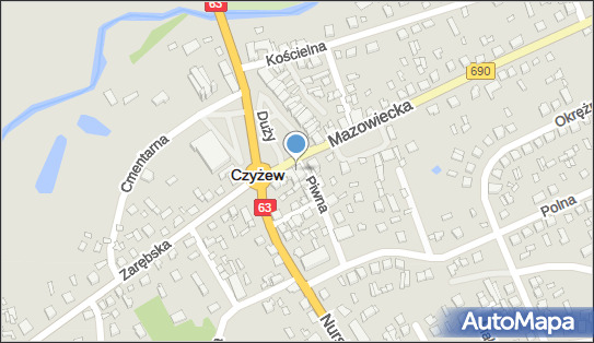 Sienicki Jerzy. Przedsiębiorstwo handlowe, Duży Rynek 21, Czyżew 18-220 - Sklep, numer telefonu