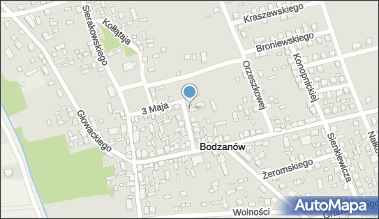 Zielona Linia. Sklep wielobranżowy. Jakubowska A., Bodzanów 09-470 - Sklep, numer telefonu