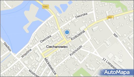 SKOK im. Z. Chmielewskiego - Oddział, DW 690, Łomżyńska - SKOK im. Z. Chmielewskiego - Oddział